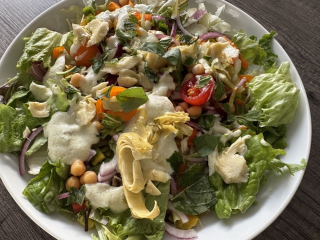 Basil Chickpea Bowl